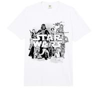 Star Wars Character Collage Comfort Colors Adult Heavyweight T-Shirt