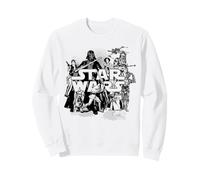Star Wars Character Collage Sudadera