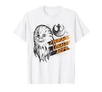 Star Wars Chewbacca Coraje Lealtad Esperanza Rebelde Camiseta