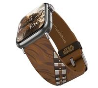 Star Wars: Chewbacca Correa de Reloj Smartwatch - con Licencia Oficial, Compatible con Todos los Modelos y tamaños de Apple Watch (Apple Watch no incluído)