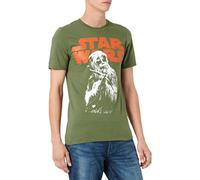 Star Wars Chewie Crossbow Camiseta, Verde Military, X-Large para Hombre