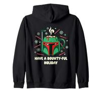 Star Wars Christmas A Bounty-ful Holiday Boba Fett Mug Sudadera con Capucha