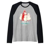 Star Wars Christmas Darth Vader This is as Merry as I Get Camiseta Manga Raglan