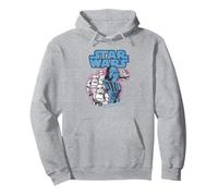Star Wars Classic Vader & Troopers Join The Dark Side Logo Sudadera con Capucha