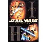 Star Wars - Coffret 2 DVD - La menace fantôme + L'attaque des clones [Francia]