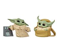 STAR WARS Colecci n Bounty Serie 2 El Ni o Juguetes Coleccionables Speeder Ride de 2,2 pulgadas Botones t ctiles Figura Paquete de 2