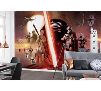 Star Wars Collage Mural para Pared XL 3.7x2.5m Decorativo Papel Teen Dormitorio