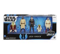 Star Wars: Conocidas La Saga Jedi Order 9.5cm Figura 5-Pack Disney Hasbro F1413