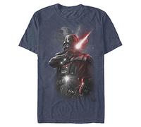Star Wars Dark Lord Darth Vader Graphic - Camiseta para Hombre, Brezo Azul Marino, 3X-Large