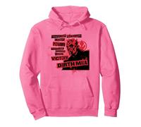 Star Wars Dark Side Darth Maul Sith Strength Power Victory Sudadera con Capucha, Unisex para Adultos, Rosa Brillante, M