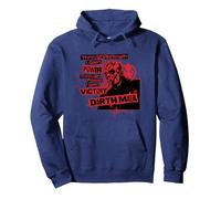 Star Wars Dark Side Darth Maul Sith Strength Power Victory Sudadera con Capucha, Unisex para Adultos, Azul Marino, M