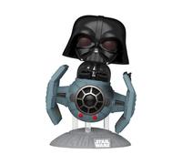 Star Wars: Dark Side Pop Rides Deluxe Vinile Tie Advanced X1 W/vader 9 Cm Funko