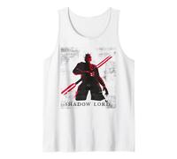 Star Wars Darth Maul Lord Dark Side Vintage Camiseta sin Mangas