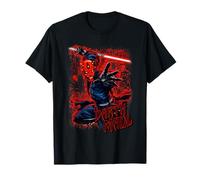 Star Wars Darth Maul Red Saber Portrait Camiseta