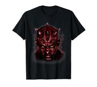 Star Wars Darth Maul Sinister Stare Close Up Face Portrait Camiseta