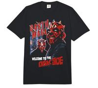 Star Wars Darth Maul Welcome To The Dark Side Dual Portrait Comfort Colors Adult Heavyweight T-Shirt