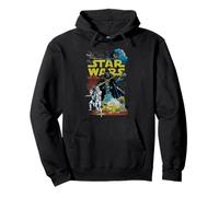 Star Wars Darth Vader and Death Star Loom Over Battlefield Sudadera con Capucha