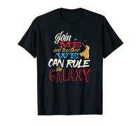 Star Wars Darth Vader Join Me and Rule the Galaxy Quote USA Camiseta