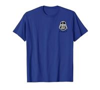 Star Wars Darth Vader Small Helmet Patch Z2 Camiseta, Hombre, Azul Real, M