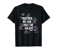 Star Wars Darth Vader Together We Can Rule The Galaxy Multi Camiseta