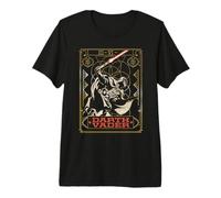 Star Wars Darth Vader Vintage Tarot Card Style Poster Camiseta Premium