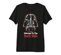 Star Wars Darth Vader Welcome To The Dark Side Distressed Camiseta Premium
