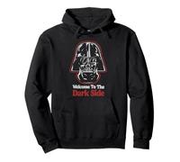 Star Wars Darth Vader Welcome To The Dark Side Distressed Sudadera con Capucha