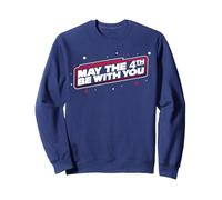 Star Wars Day May The 4th Be with You Classic Text Font Sudadera