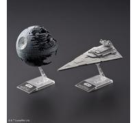 Star Wars Death Star II + Imperial Star Destroyer 1:2700000 Plástico Modelo Kit
