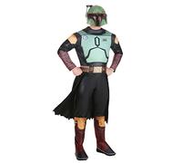 Star Wars - Disfraz de Boba Fett para adulto, disfraz de Halloween para hombre, con licencia oficial, talla M