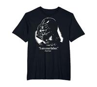 Star Wars Día del Padre Darth Vader Epic Father Quote Camiseta, Hombre Tallas Grandes, Negro, 6X Alto