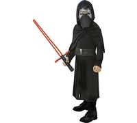 Star Wars - Disfraz de Kylo REN + Espada con Cruz para niños (Rubie'S 620514-M)