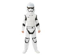 Star Wars Rubies Disfraz Storm Trooper EP7 Clásico para niños y niñas, Jumpsuit con máscara, Oficial, Unisex para Cosplay, Carnaval, Fiestas y cumpleaños