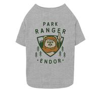 STAR WARS Dog and CAT - Camiseta PET Park Ranger Endor Tee Athletic Heather, talla M