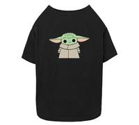 STAR WARS Dog and CAT PET - Camiseta para bebé YODA de pie, color negro, talla XXL
