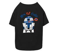 STAR WARS Dog and CAT PET Camiseta You R2 Cute TEE, negro, XS