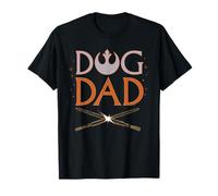 Star Wars Dog Dad Pet Parent Lightsabers Camiseta