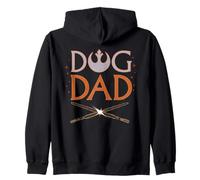 Star Wars Dog Dad Pet Parent Lightsabers Sudadera con Capucha