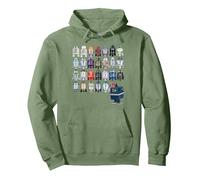 Star Wars Droids R2-D2 and Astromech Gonk Sudadera con Capucha