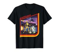 Star Wars Droids: The Adventures of R2-D2 and C-3PO Retro Camiseta