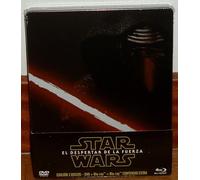 STAR WARS EL DESPERTAR DE LA FUERZA (The Force Awakens) STEELBOOK NUEVO 2 BD+DVD