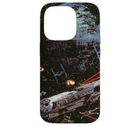 Star Wars: El regreso del Jedi: Death Star II: Battle Black Carcasa para iPhone 14 Pro