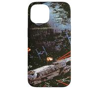 Star Wars: El Regreso del Jedi: Death Star II: Battle Black Carcasa para iPhone 15