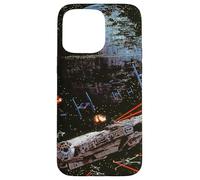 Star Wars: El Regreso del Jedi: Death Star II: Battle Black Carcasa para iPhone 15 Pro MAX
