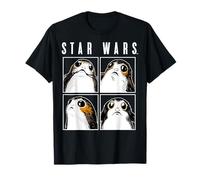 Star Wars Episode 8 Porg Square Boxes Z1 Camiseta