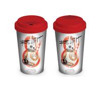 Star wars (episode 8) - taza de viaje bb-8 roll with it