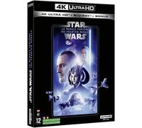 Star Wars: Episodio I – La Amenaza Fantasma – 4K Ultra HD + Blu-ray – Edición Francia