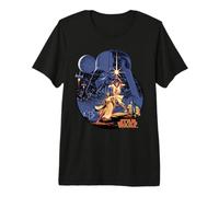 Star Wars Episode V A New Hope Vintage Retro Poster Artwork Camiseta Premium
