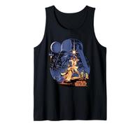 Star Wars Episode V A New Hope Vintage Retro Poster Artwork Camiseta sin Mangas