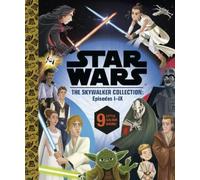 Star Wars Episodes I - IX: a Little Golden Book Co (Tapa dura) (Importación USA)